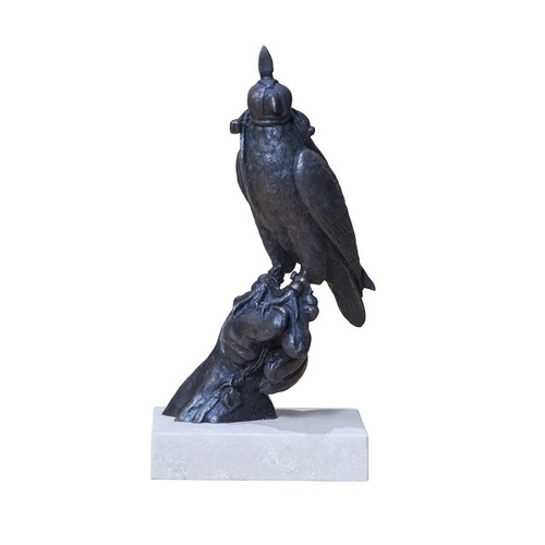 Small Falcon on Glove