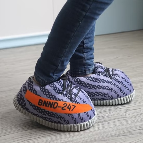 Sneakers Plush Slippers