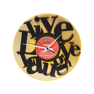Live Love Laugh Wall Clock