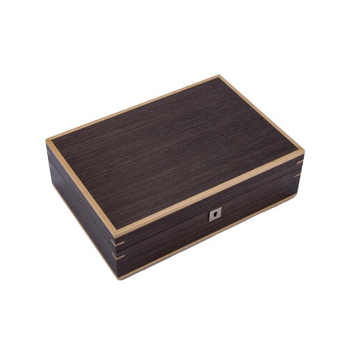 Luxury Signature 10 Slots Wooden Watch box