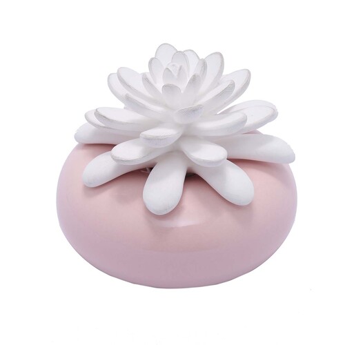 Aroma Porcelain Diffuser Pink Lotus