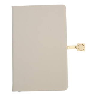 Notebook Grey & Gold A6