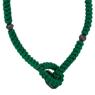Snake Knot Bracelet Green
