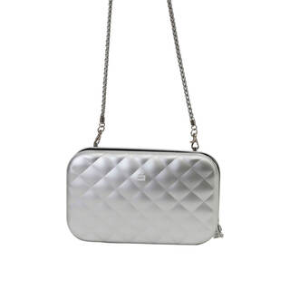 Quilted Lady Bag - Silver