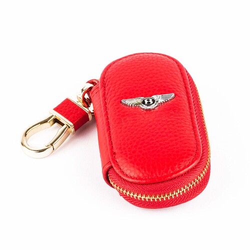 ميدالية مفاتيح بنتلي احمر اللون