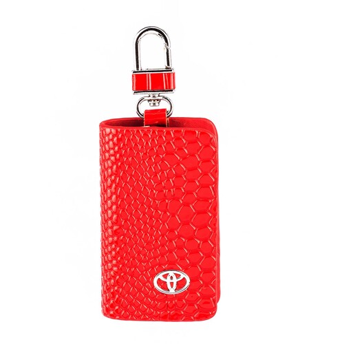 ميدالية مفاتيح تويوتا احمر اللون