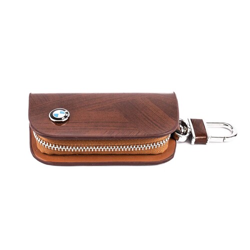 BMW Wooden color Key Chain