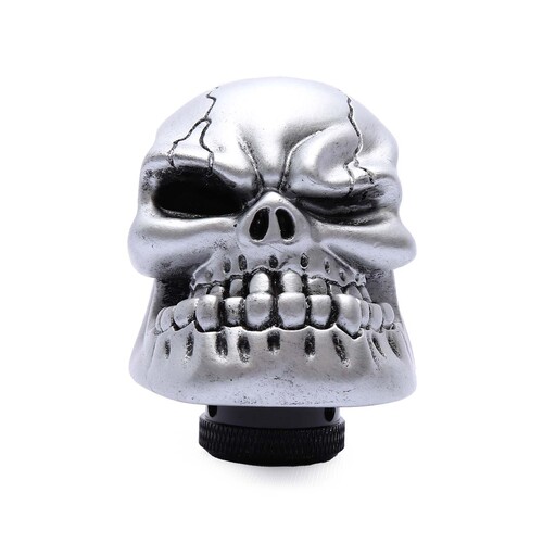 Car Gear Knob Skeleton Silver