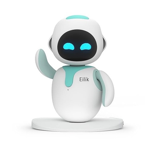 Eilik - روبوت رفيق لسطح المكتب (أزرق)