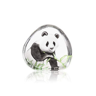 Panda Glass Decor
