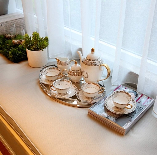 Luxury Signature 4 cup tea set
