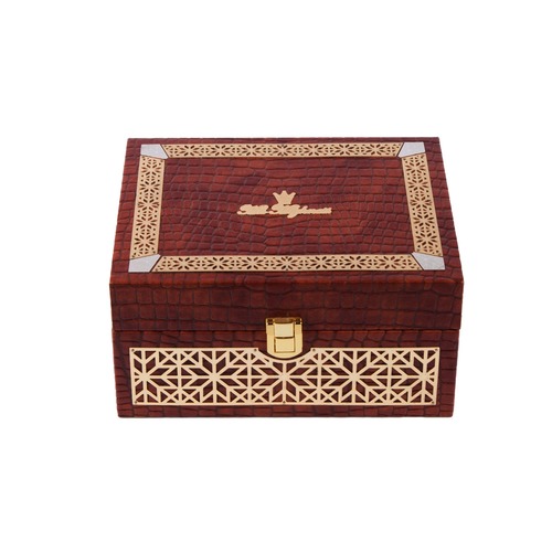 His Highness Small watch box - Brown
